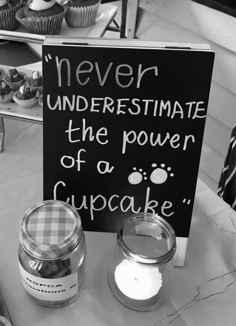 Never underestimate the power of a cupcake